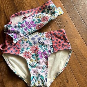 Cat and Jack girl swimming two piece 6/6X